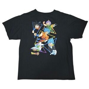 Toei Dragon Ball Z Super Character Triangle Design Graphic T-Shirt Boys XL